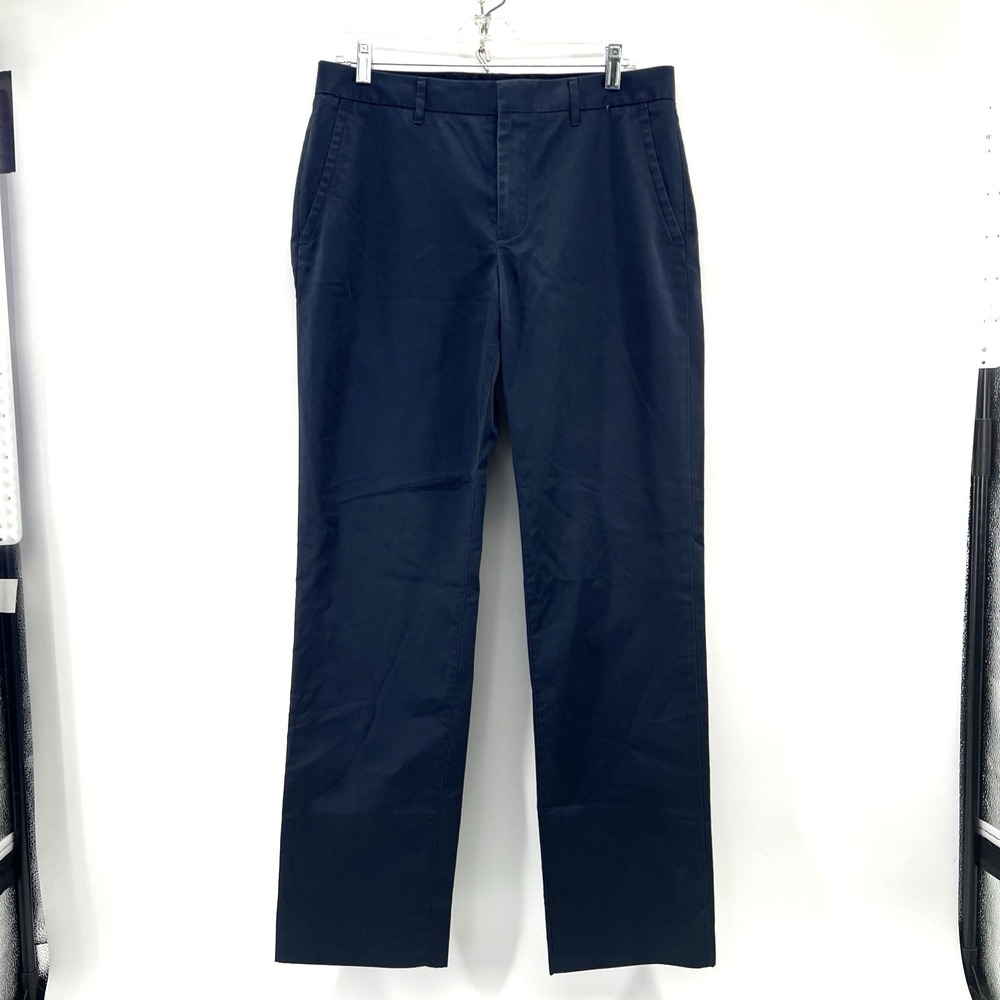 Bonobos Monday Pants Mens 32x34 Navy Blue Chino Straight Classic Preppy Cotton